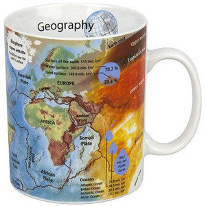 Könitz Mugg Mugs of Knowledge Geography