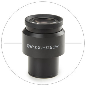 Euromex Okular för mätning DX.6010-C, SWF 10x / 25 mm, crosshair, Ø 30 mm (Delphi-X)