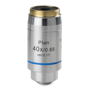 Euromex objektiv DX.7240, 40x/0,65 Pli, plan, oändlighet, S, arbetsavstånd 0,7 mm (Delphi-X)