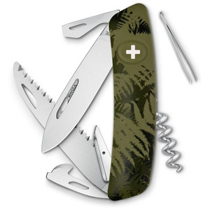 SWIZA Knivar Schweizisk armékniv C05 SILVA camo fern khaki