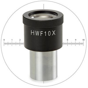 Euromex Okular för mätning BS.6010-CM, HWF 10x/20 mm with 10/100 micrometer and cross hair for Ø 23 mm tube (bScope)