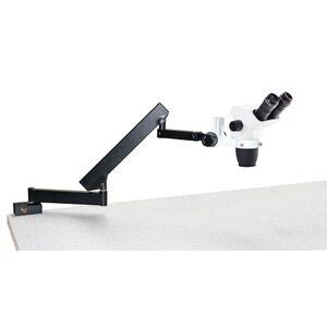 Euromex Zoom-stereomikroskop NZ.1702-A, NexiusZoom EVO, 6,5x till 55x, ledat stativ, med eller utan belysning, bino