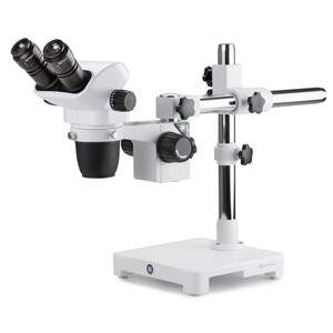 Euromex Zoom-stereomikroskop NexiusZoom EVO, NZ.1702-U, 6,5x till 55x, överhängande 1-armsstativ, w.o. belysning, bino