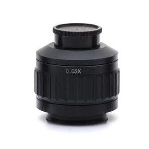 Optika Kameraadapter C-Mount M-620.2, f. 2/3" sensor, 0,65x, fokuserbar (mikr. upprätt, inverterad)