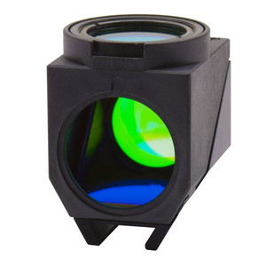Optika LED Fluorescence Cube (LED + Filter Set) för IM-3LD4, M-1230, Blå LED Emission 460nm, Ex filter 455-495, Dich 500, Em 510LP