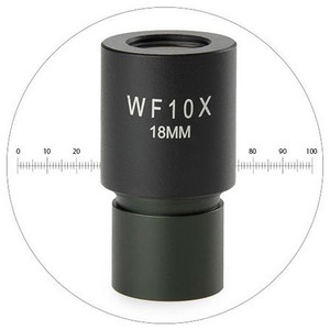 Euromex Okular för mätning WF 10x/18 mm mikrometer, MB.6010-M (MicroBlue)