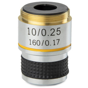 Euromex Objektiv 10x/0.25 achro., parafokal 35 mm, MB.7010 (MicroBlue)