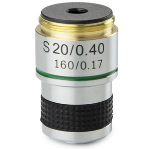Euromex Objektiv 20x/0,40 akro, parafokal 35 mm, MB.7020 (MicroBlue)