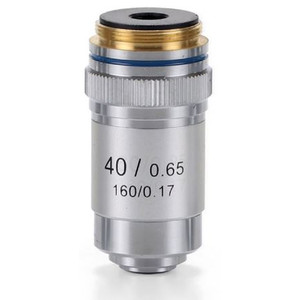 Euromex Objektiv 40x/0,65 achro, DIN, fjäder, EC.7040 (EcoBlue)