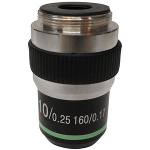Optika Objektiv 10x/0,25, hög kontrast, M-138