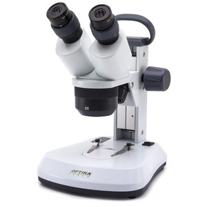 Optika Stereomikroskop SFX-91, bino, 10x, 20x, 40x, Kuggstång, vridbart huvud