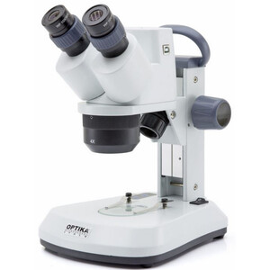 Optika Stereomikroskop SFX-91D, bino, 10x, 20x, 40x, Kuggstång, vridbart huvud, kamera 3MP