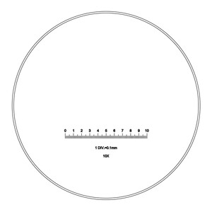 Motic Kikare, 100/10 mm, Ø 23 mm (SMZ-140)