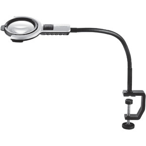 Eschenbach Lupp förstoringslampa varioLED flex, 6dpt, 2,5x, Ø 76mm, Stativ 600 mm