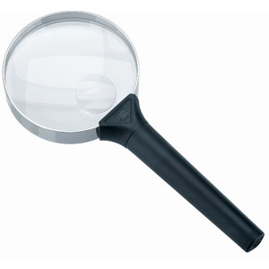 Schweizer Lupp Basic-Line BIFOCUS handhållet förstoringsglas, 6D/16D;Ø75/Ø20mm, bifokal