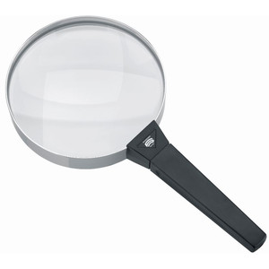 Schweizer Lupp Basic-Line FORTE handhållet förstoringsglas, 4D/2x/Ø120mm, bikonvex