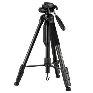 Omegon Aluminium-trebensstativ Basic 200 BL med tiltbart huvud