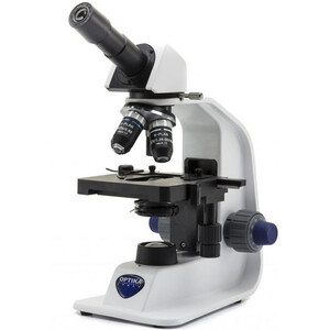 Optika Mikroskop B-155R-PL, mono, batteri, 1000x