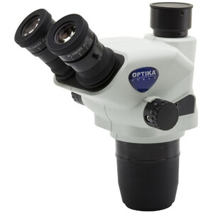 Optika Stereohuvud SZO-T, trino, 6.7x-45x, w.d. 110 mm, Ø 23mm, click stop