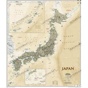 National Geographic Karta Japan