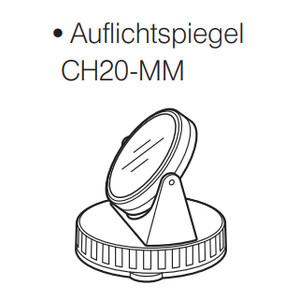 Evident Olympus CH20-MM Plano konkav spegel f.CH20