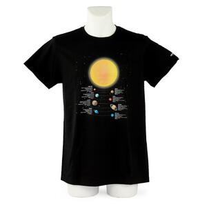 Omegon T-shirt Info Planets - Storlek M