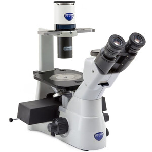 Optika Invert mikroskop IM-3LD2, Plan IOS LWD PH, LED-FLUO, 400x, trinokulär, B&G filterset