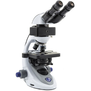 Optika Mikroskop B-292LD1, bino, LED-FLUO, N-PLAN IOS, 1000x torr, blå filteruppsättning
