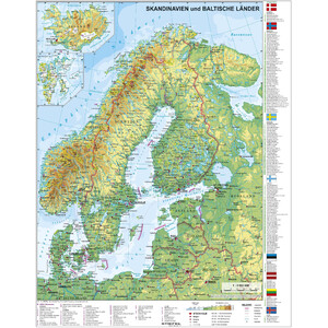 Stiefel Karta Skandinavien och Baltikum