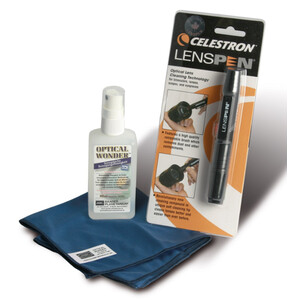 Baader Optisk rengöringsvätska Optical Wonder 100ml med trasa och LensPen
