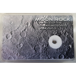 Äkta månmeteorit NWA 10203 XS