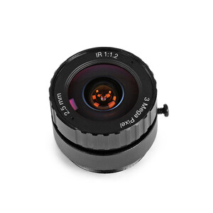 Omegon Objektiv med C-Mount 2,5 mm f/1,2