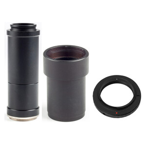 Motic Kameraadapter -sats (4x) f. Fullformat med T2-ring för Nikon