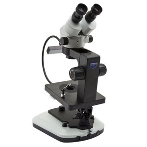 Optika Zoom-stereomikroskop OPTIGEM-10, bino, BF, DF, Greenough, b.d. 100mm, 10x/21mm, 0,7x-4,5x