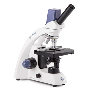 Euromex mikroskop BioBlue, BB.4225, digital, mono, DIN, 40x - 400x, 10x/18, LED, 1W, m. korsbord