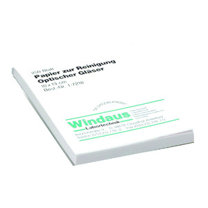 Windaus Papper för rengöring av linser, block med 250 ark 10x13 cm