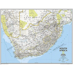 National Geographic Karta Sydafrika (77 x 66 cm)