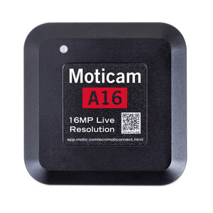 Motic Kamera A16, färg, sCMOS, 1/2,3", 1,34µm, 30 bilder/sekund, 16MP, USB 2.0