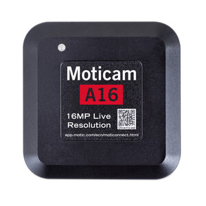 Motic Kamera A16, färg, sCMOS, 1/2.3", 1.34µm, 30fps, 16MP, USB 2.0