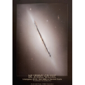 AstroMedia Poster Galaxen Spindeln