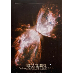 AstroMedia Poster Skalbaggsnebulosan NGC 6302