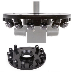 Euromex Ringlampa MZ.4735, 12x LED 1W, vinkeljusterbar