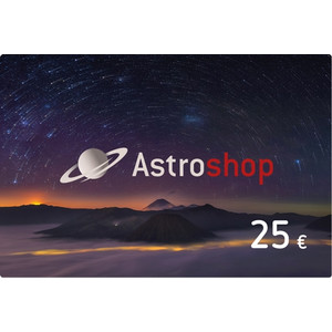 Astroshop -kupong till ett värde av 25 Euro