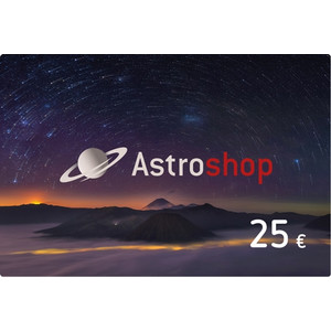 Astroshop -kupong till ett värde av 25 euro
