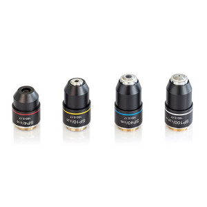 Kern Objektiv, OBB-A1562, e-plan, achro, 4x/0,1, w.d. 14,5mm, svampskydd