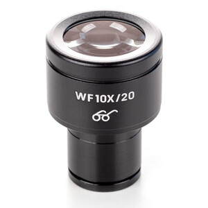 Kern Okular Ø 23,2 mm, OBB-A1618, HWF 10x/Ø20mm, med skala 0,1mm, High-Eye-Point, Anti-Fungus