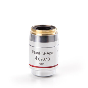 Euromex Objektiv, AX.7304, Infinity EIS 60 mm, Semi-Apo Pli- Fluarex 4x/0,15, M25, 0,17 mm