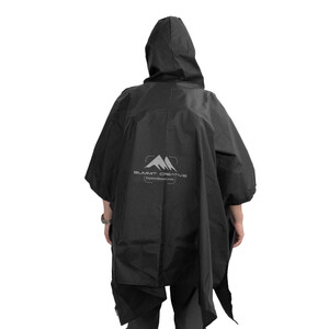 Summit-Creative Regnponcho svart