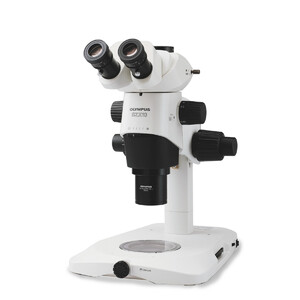 Evident Olympus Zoom-stereomikroskop SZX10, trino, 10:1, 6,3-63x, 81 mm, SZX2-ILLTQ LED