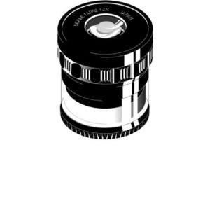 Euromex Lupp Mätande förstoringsglas 10x